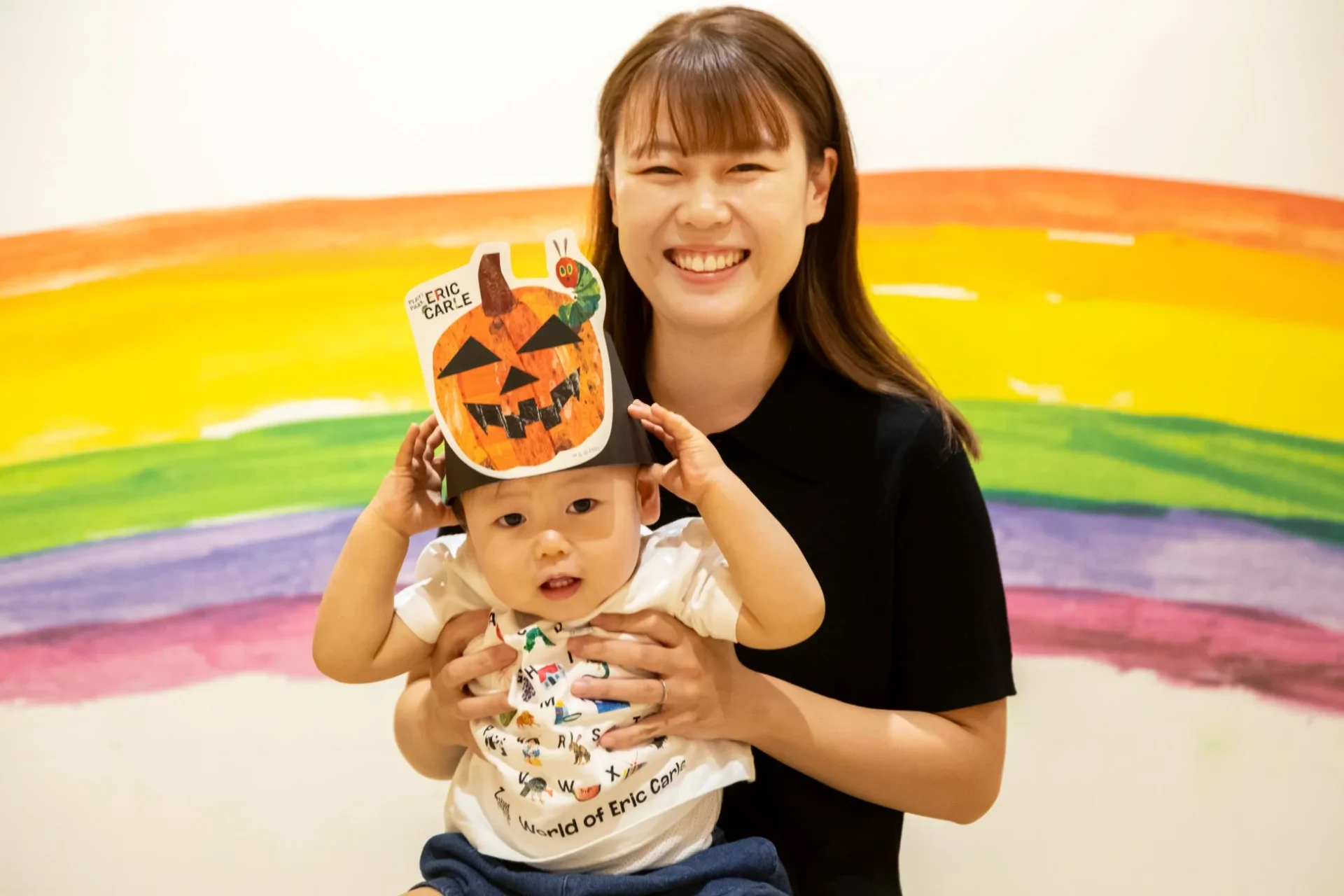 ハロウィンかぼちゃのへんしんぼうの様子