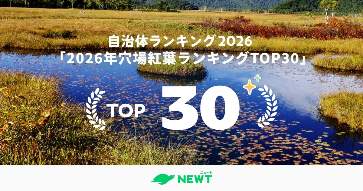 2026年穴場紅葉ランキングTOP30のイメージ