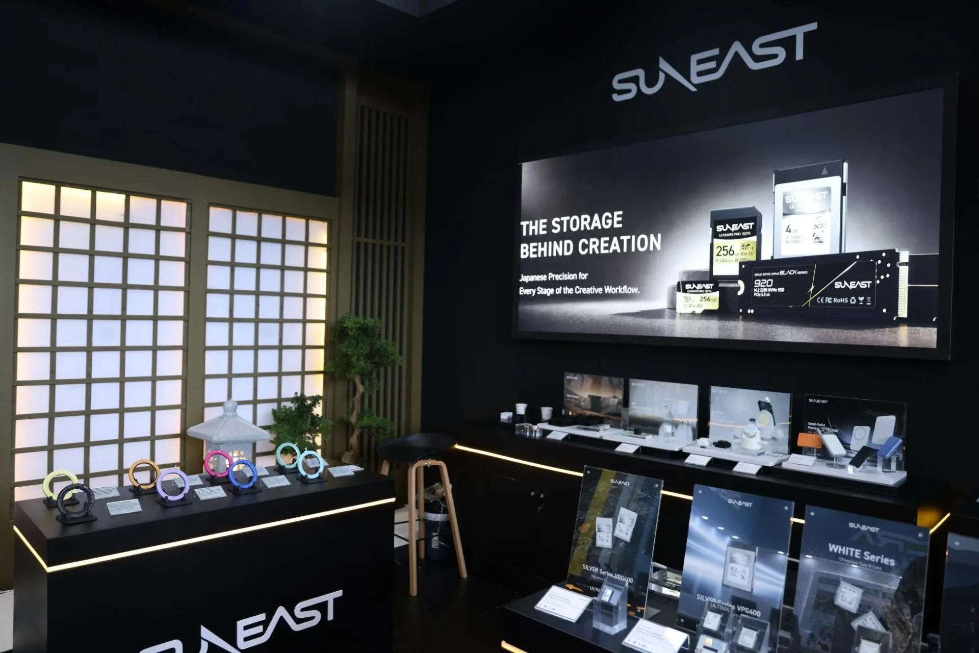 SUNEAST ブース展示