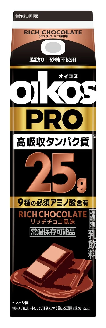 オイコス PRO プロテインドリンク リッチチョコ風味 脂肪0 砂糖不使用
