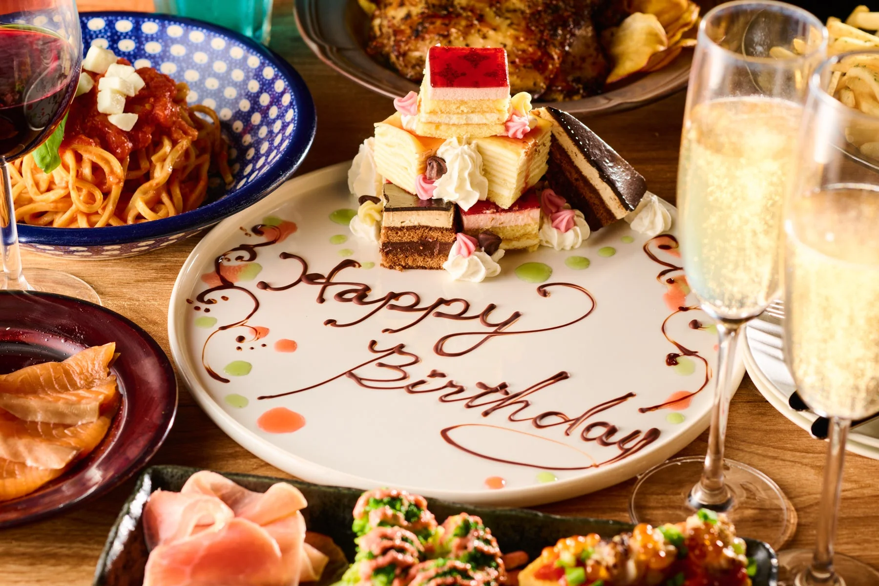 誕生日のお祝い
