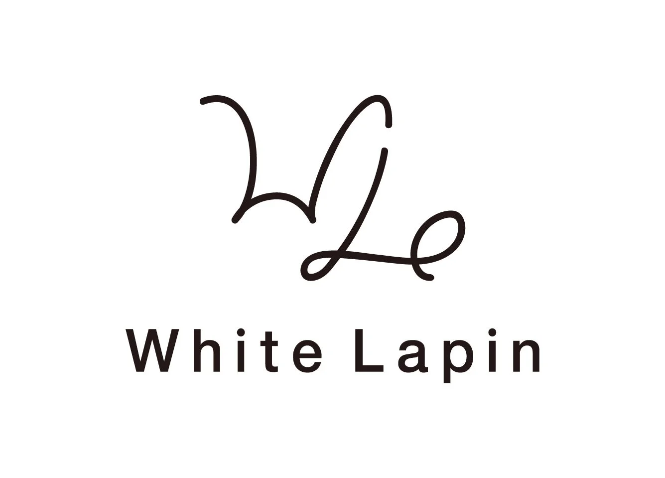 White Lapinロゴ