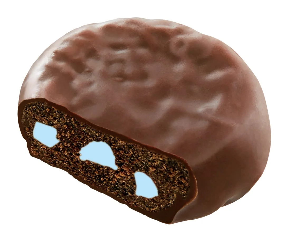 カントリーマアムチョコまみれザ・ワールド（アラスカ編）断面