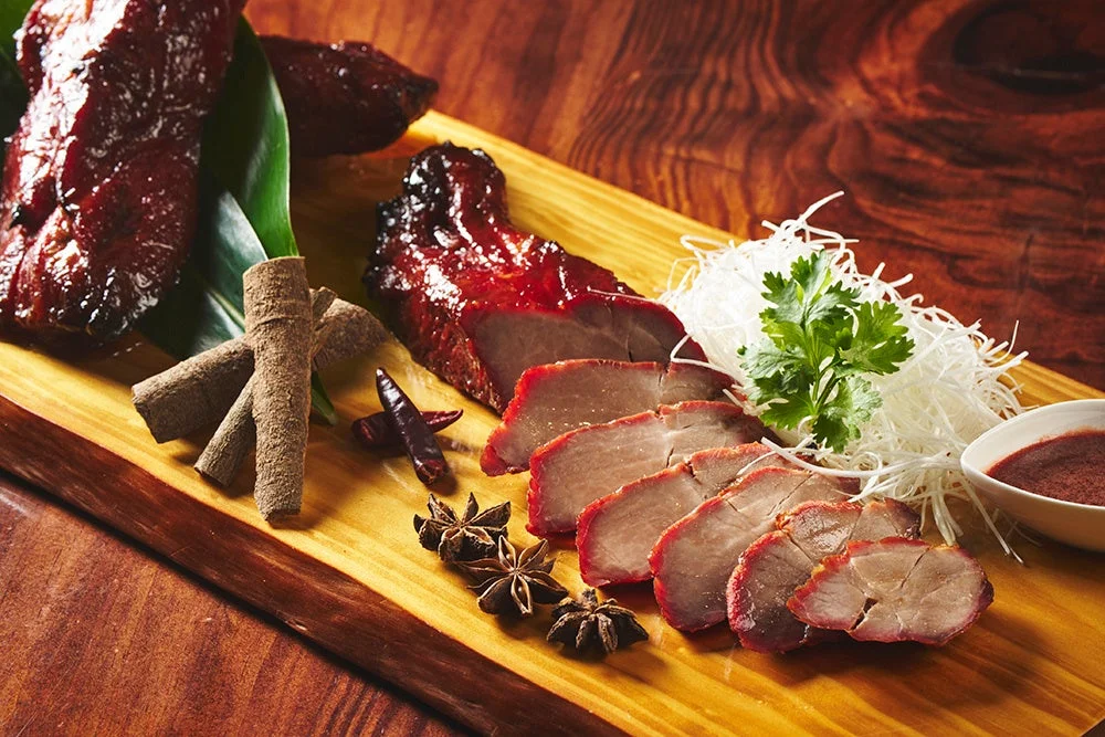 艶やかな焼き豚