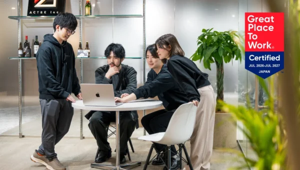 アクトビ、4年連続で「働きがいのある会社」に認定！社員が輝く組織作りの秘密に迫る