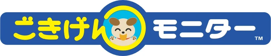 ごきげんモニターのロゴとキャラクター