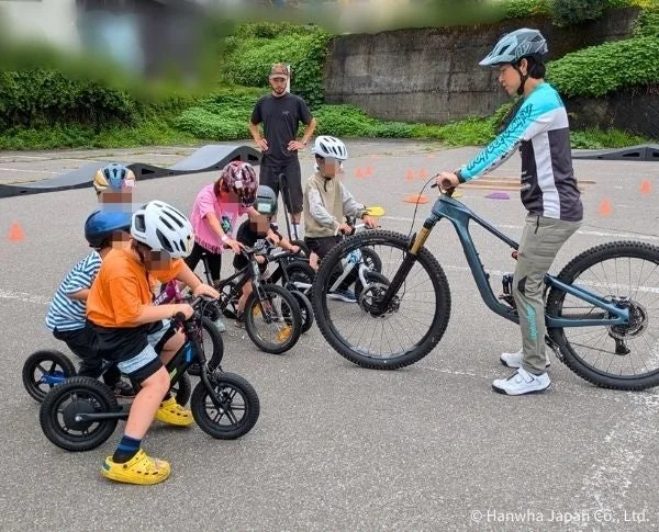 電動キックバイク試乗