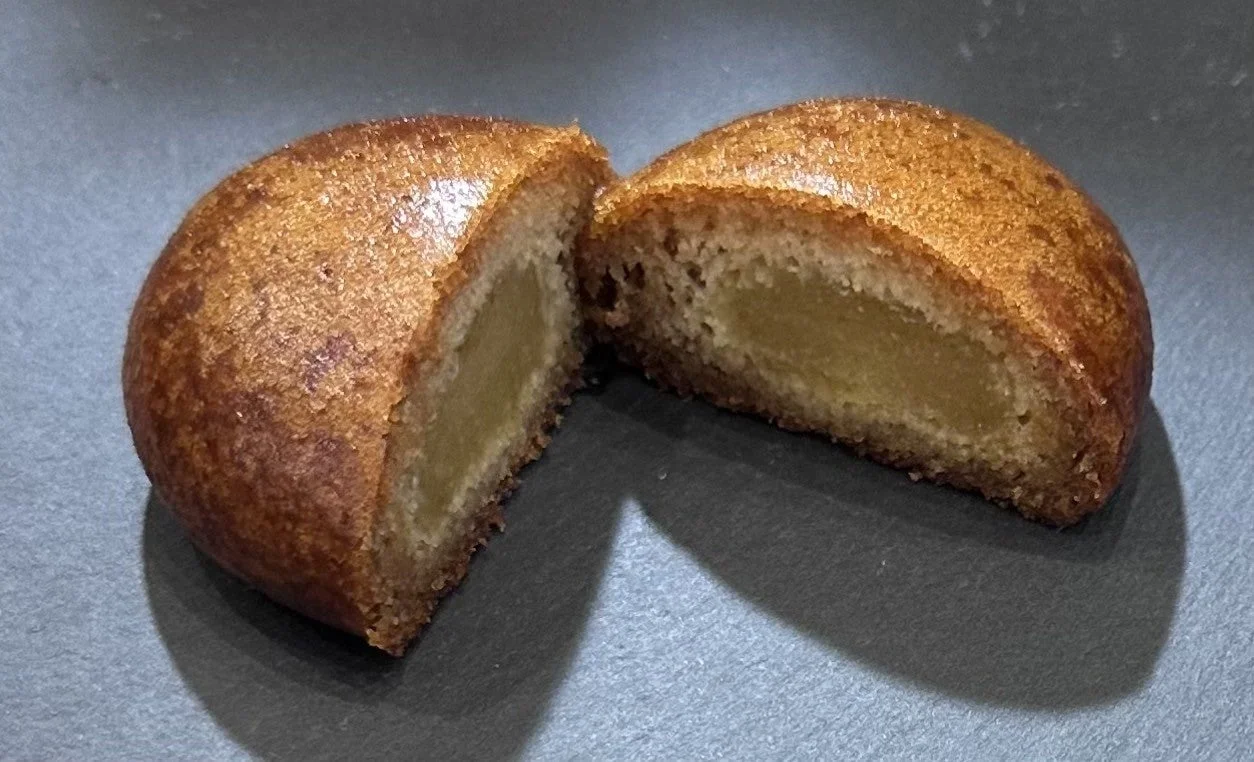 かりんとう饅頭の断面