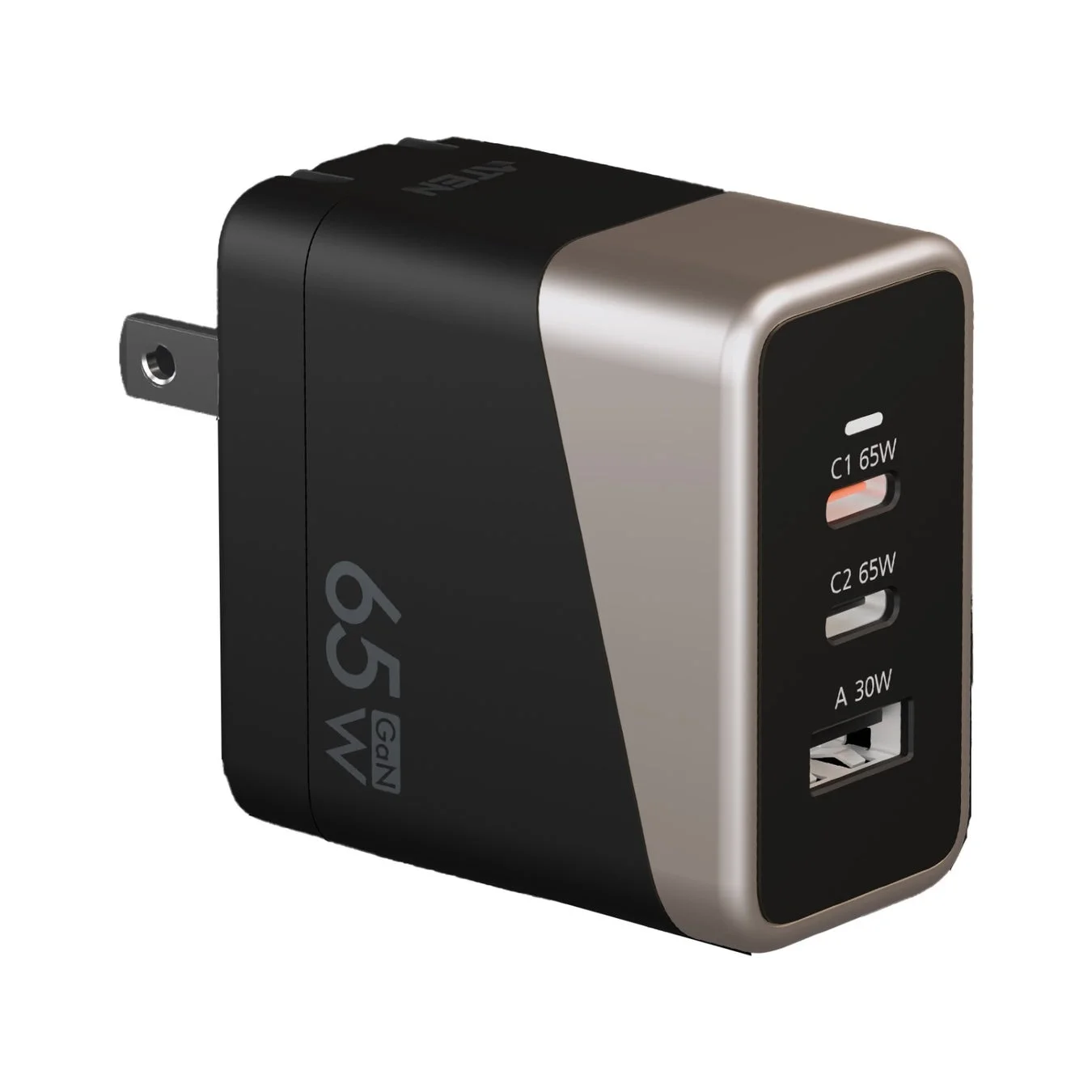 65W GaN搭載急速充電器