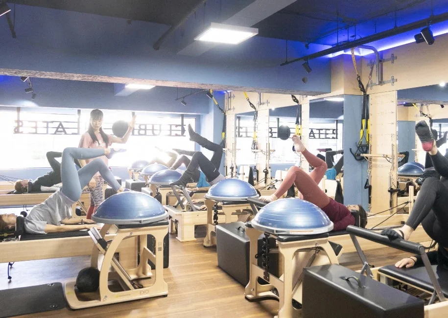 CLUB PILATESのスタジオ風景
