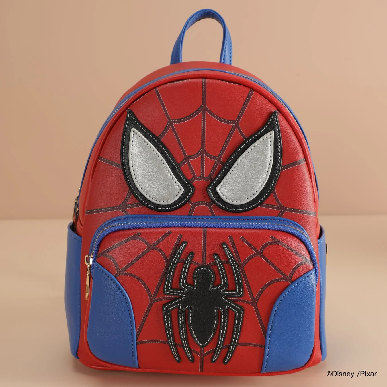 スパイダーマンデザインのミニリュック