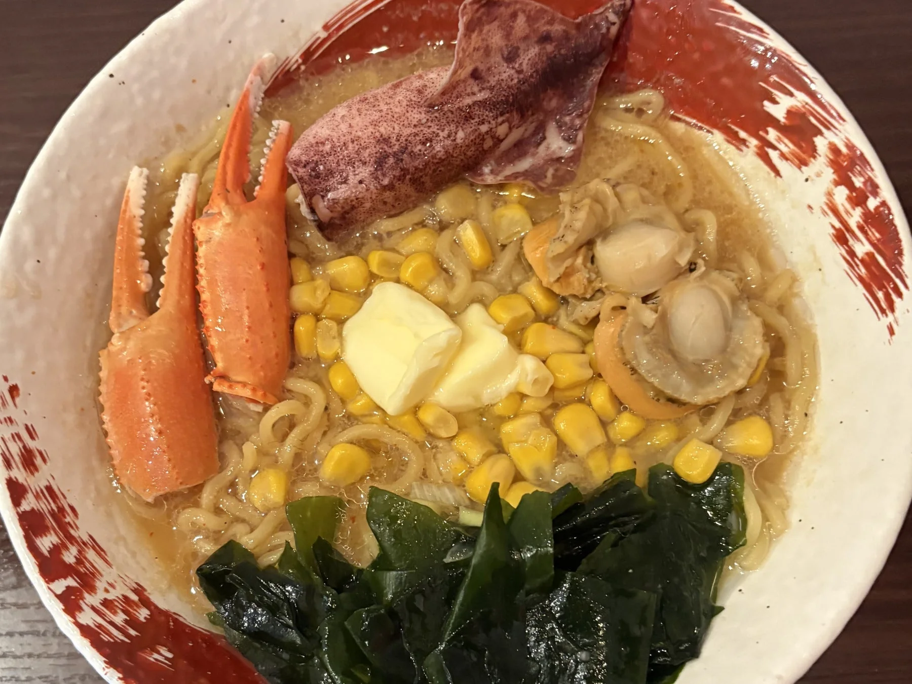実演料理イメージ：海鮮ラーメン