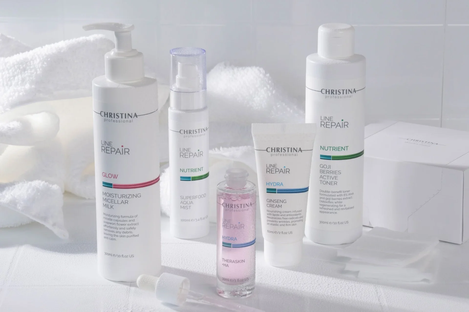 CHRISTINA professional LINE REPAIR 製品