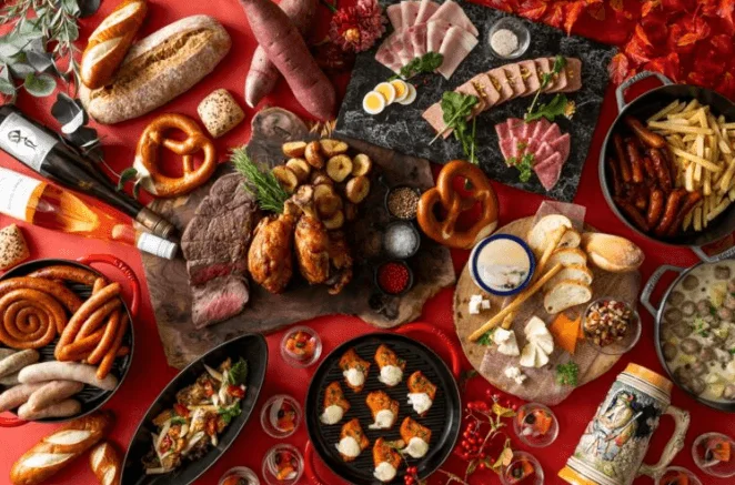 ドイツ料理のパーティー料理