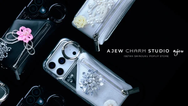 ajew(エジュー)が伊勢丹新宿店でPOPUP開催！秋冬新作先行販売＆約25種から選べるスマホケースカスタマイズも