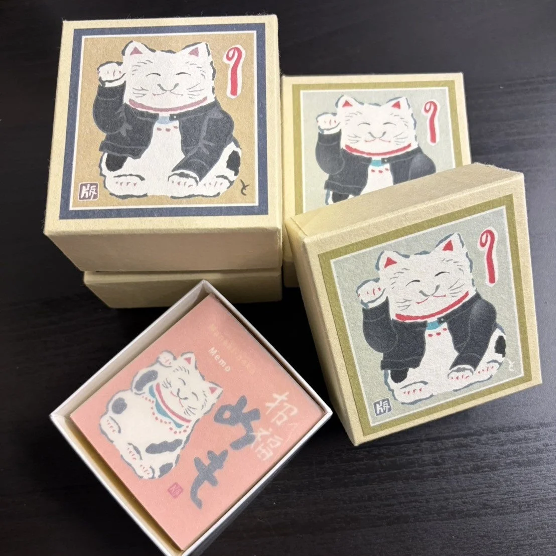 エンメティの招き猫メモ帳