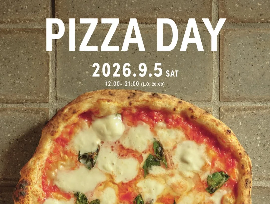PIZZA DAY告知とマルゲリータ