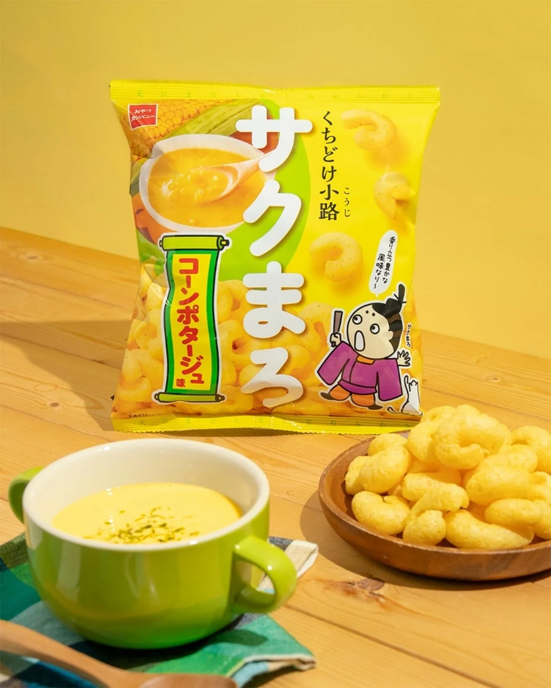 くちどけ小路サクまろ コーンポタージュ味