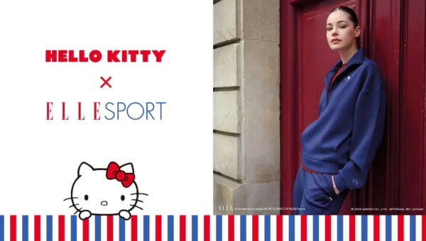 ハローキティ×ELLE SPORTが夢のコラボ！フレンチシックなスポーツスタイルアパレル全4アイテムが新登場