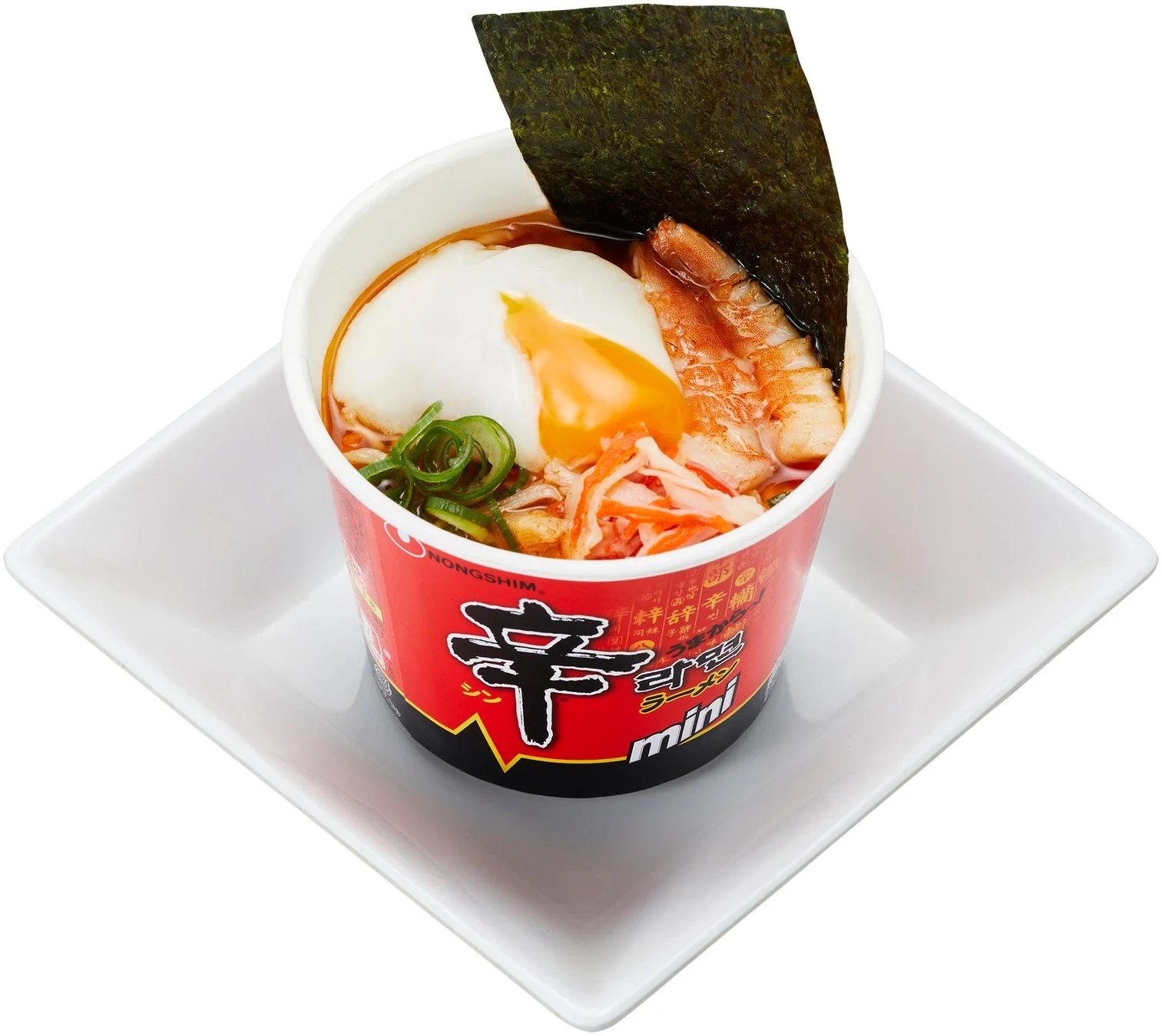 鯛スープの海鮮 辛ラーメン 〜まろやか温玉添え〜