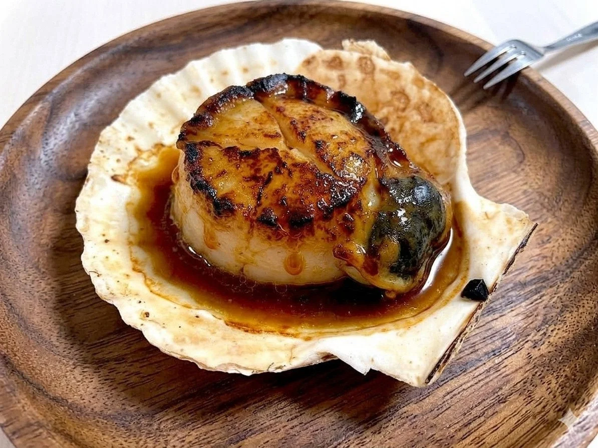 実演料理イメージ：焼きホタテ