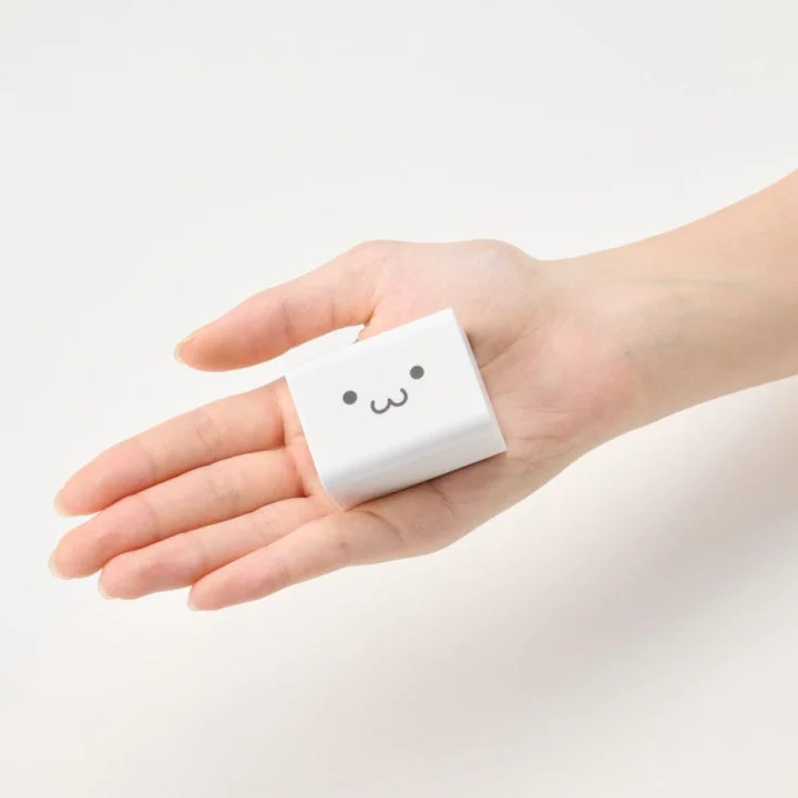 手のひらに乗るコンパクトさ