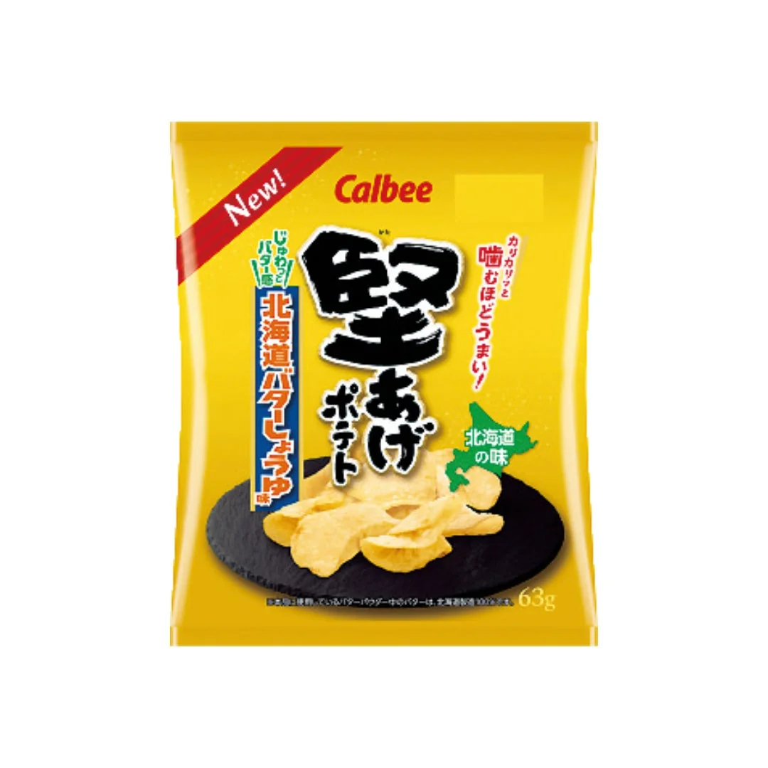 堅あげポテト 北海道バターしょうゆ味