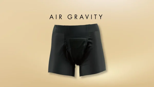「備えも、身だしなみ。」男性向け新エチケットウェア「AIR GRAVITY」がMakuakeで先行販売開始！