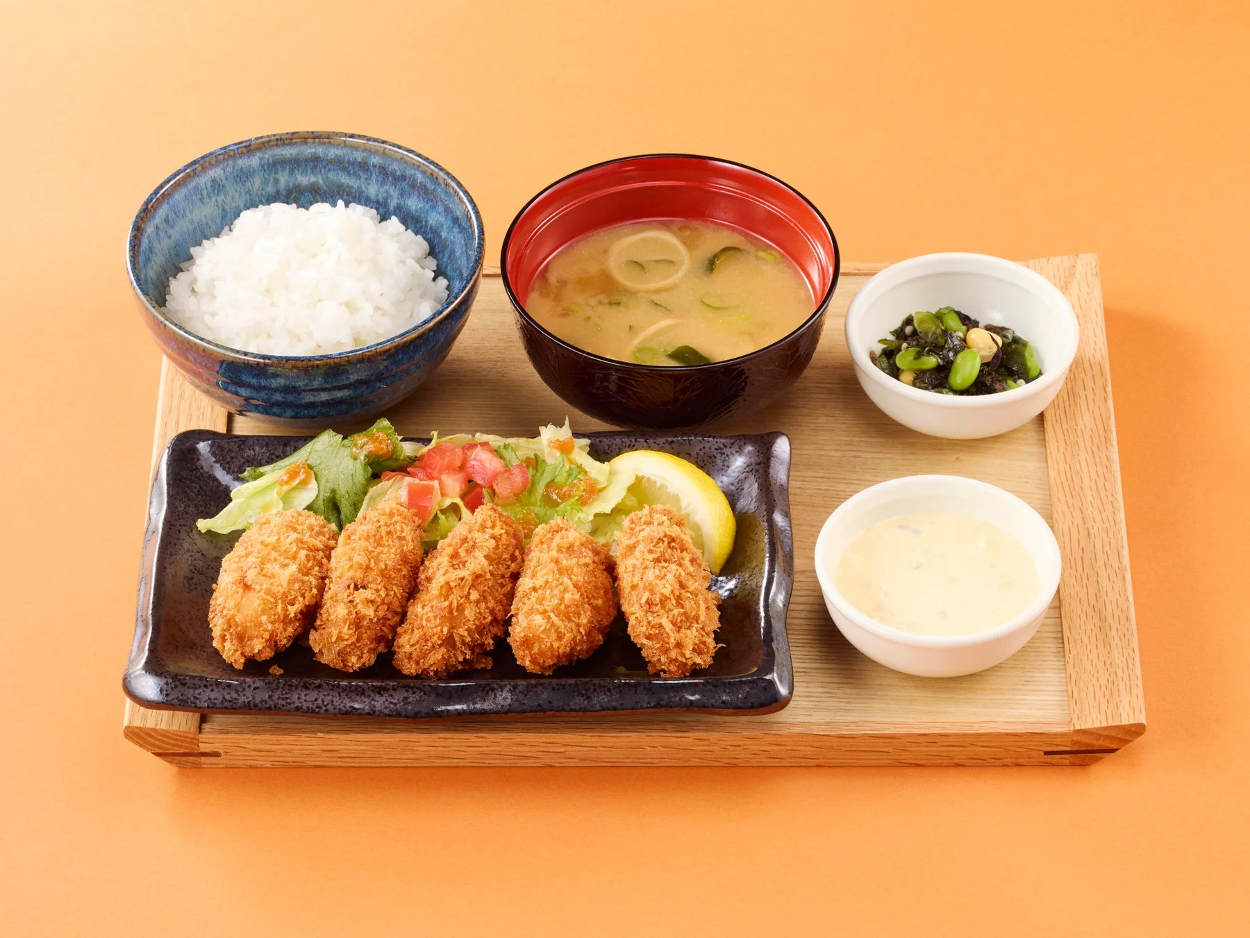 牡蠣フライ膳