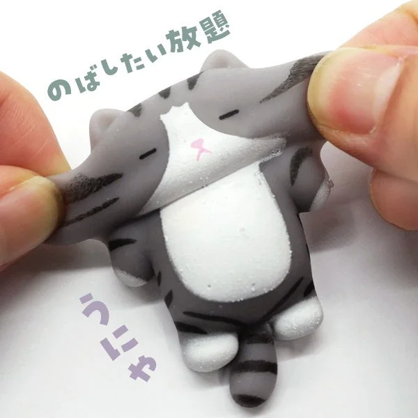 猫のスクイーズ