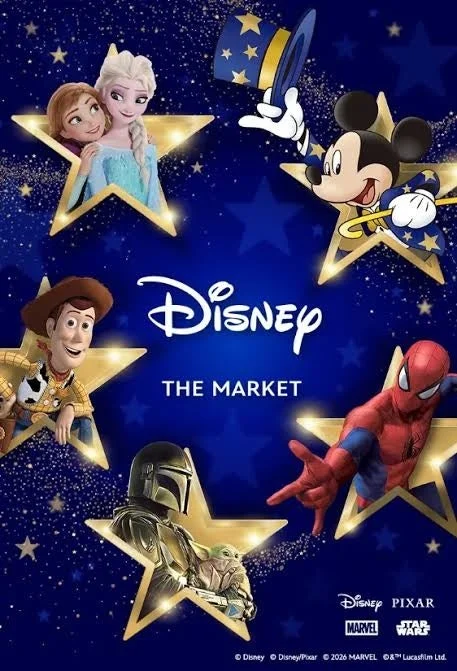 Disney THE MARKET 2026のポスター
