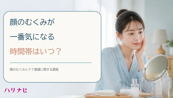 女性の7割が「朝の顔のむくみ」に悩む！対策は「マッサージ・ツボ押し」が最多、注目集まる「美容鍼」とは？