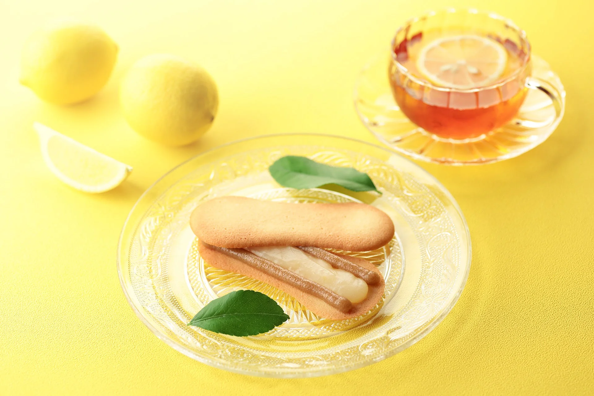 美結菓 生バターと檸檬あんのふわシャリサンド