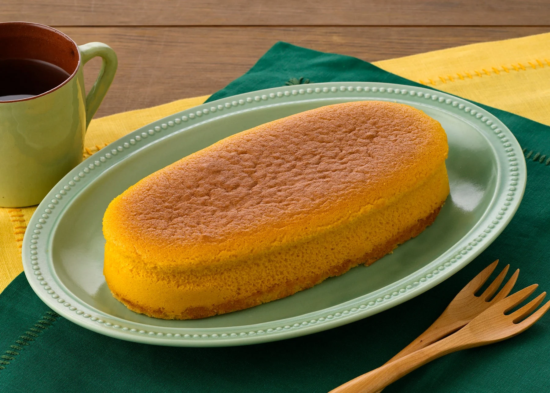 北海道産えびすかぼちゃのチーズスフレ
