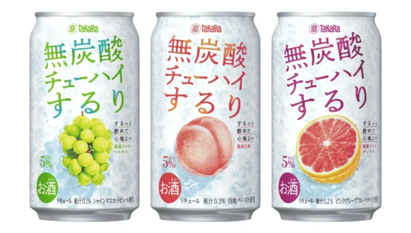 無炭酸チューハイ「するり」が全国へ！新フレーバー登場＆渋谷で無料配布イベント開催