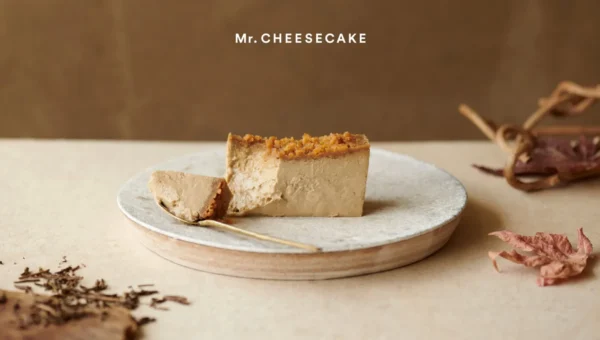 Mr. CHEESECAKEから秋限定「ほうじ茶メープル」が登場！ほうじ茶ラテのようなまろやかさにメープルクッキーが香る
