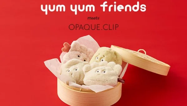 SNSで「可愛すぎる」と大バズり！「yum yum friends」と「OPAQUE.CLIP」が初のコラボコレクションを9月10日より発売