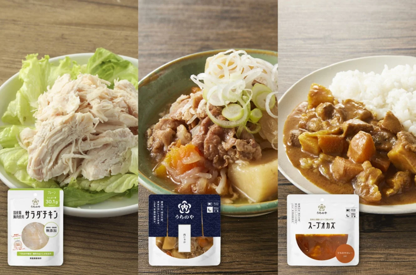 うちのや プレーン サラダチキン 肉じゃが カレー
