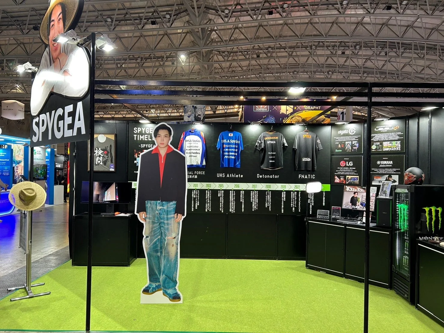 SPYGEAブースの様子