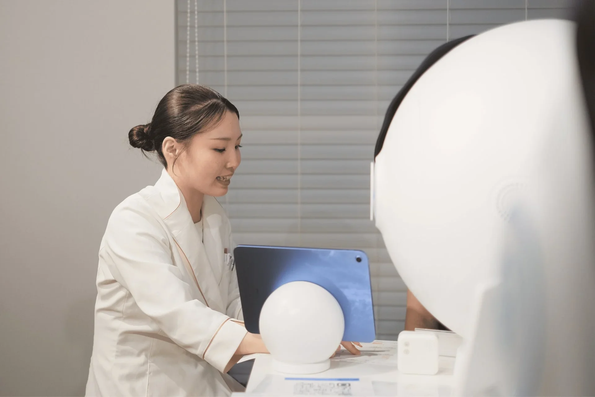 3D肌解析の様子