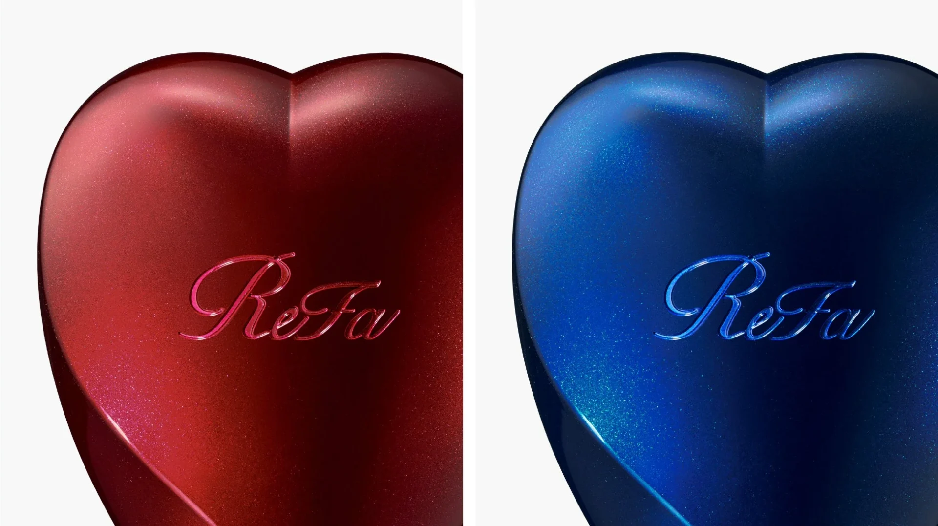 ReFa HEART BRUSHの光沢