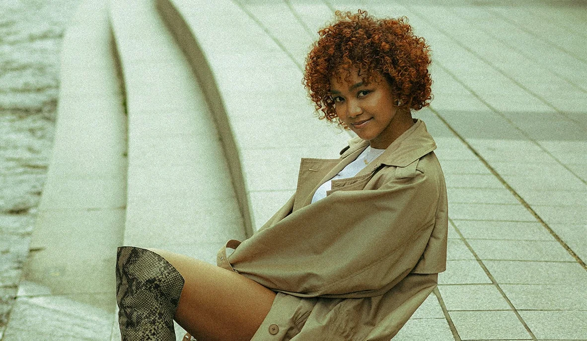 Crystal Kayさんのような女性のポートレート