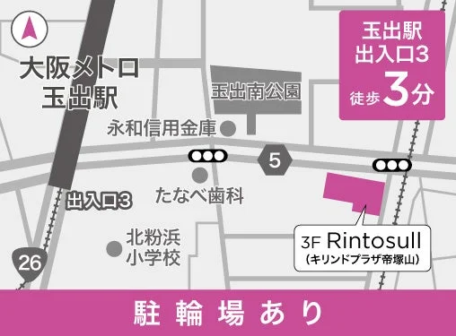 玉出駅周辺地図