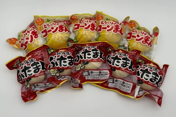 チーズコーンまん・ぶたまん