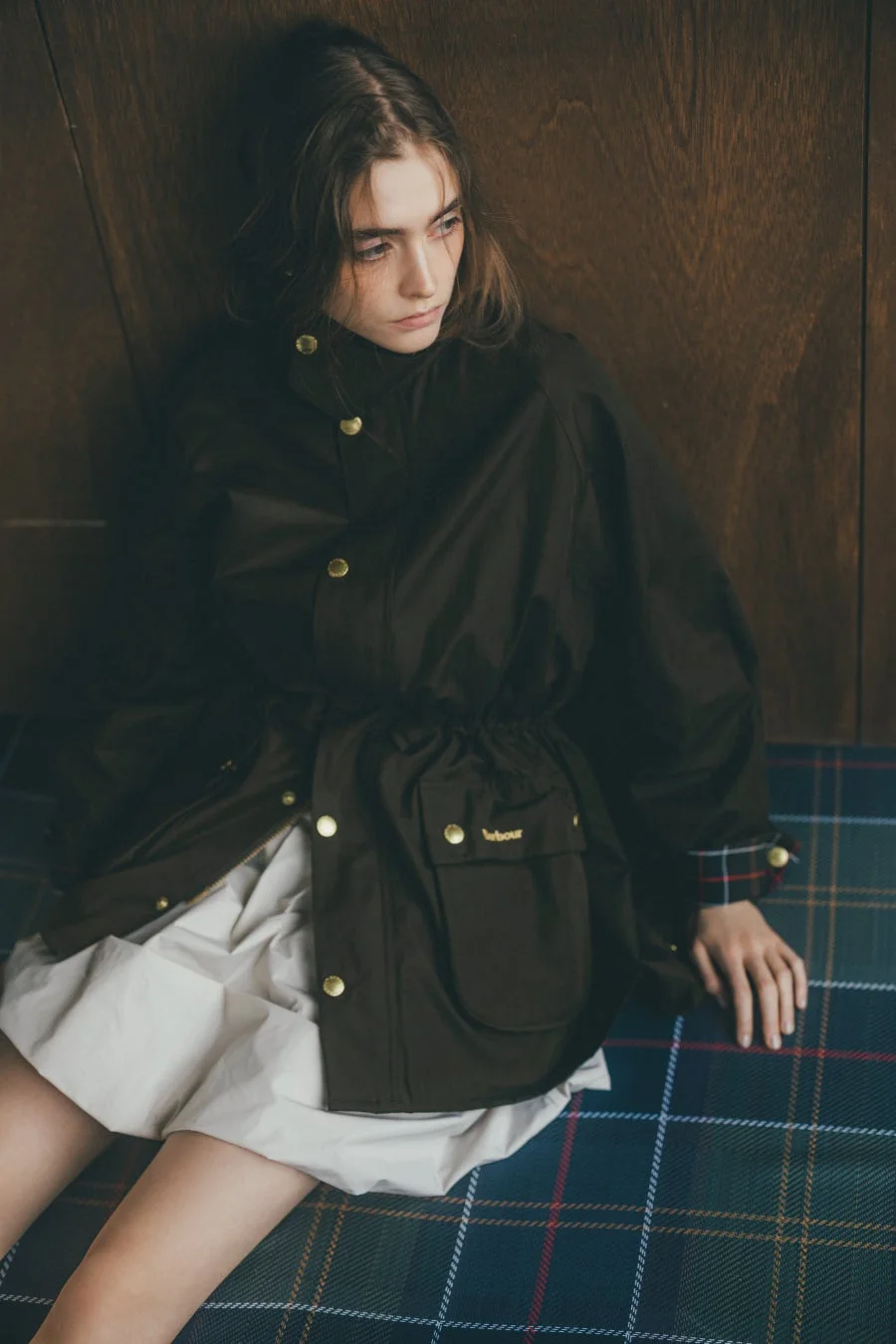 Barbour BEDALEテントシルエットジャケット