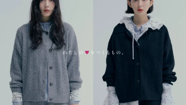 LOWRYS FARM 2026年秋ビジュアルに中島セナ＆美絽姉妹が登場！「わたしの♡をつくるもの。」を表現したレイヤードスタイルを提案