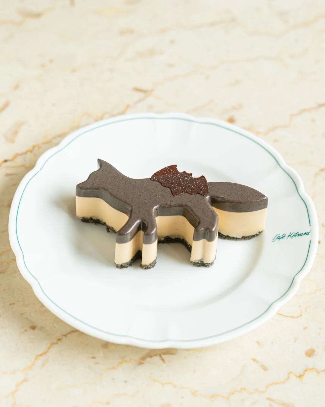 Cake Kitsuné Sésame Earl Grey – キツネケーキ「黒ごまアールグレイ」