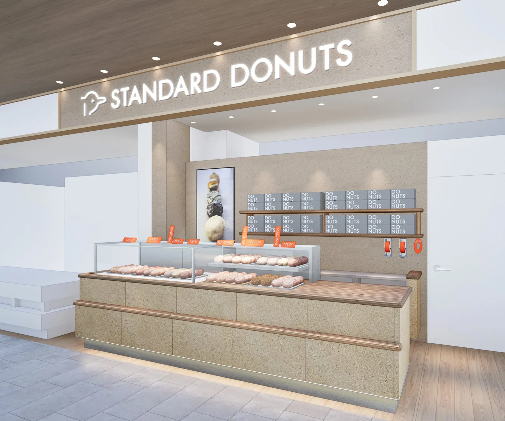 STANDARD DONUTS店舗内装