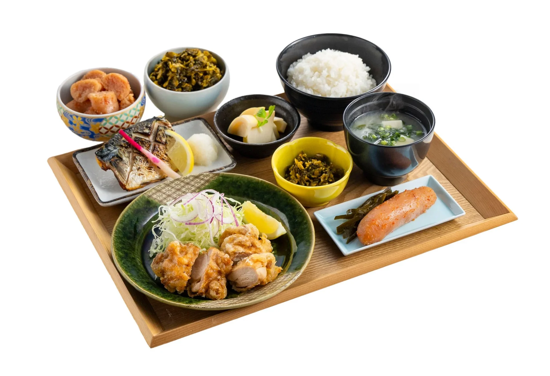 定食メニュー例