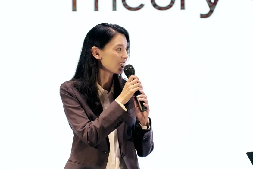 申真衣氏の講演風景